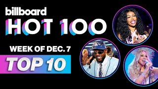 Billboard Hot 100 Top 10 Countdown For December 7, 2024 | Billboard News