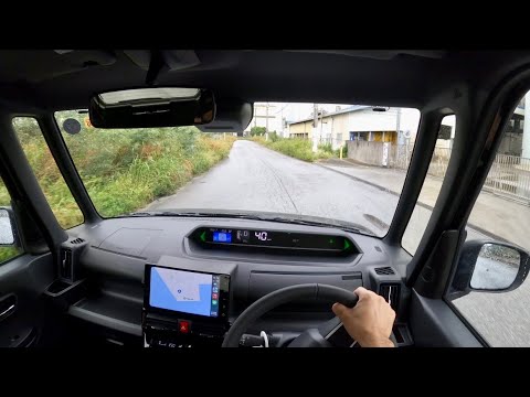 【Test Drive】2022 SUBARU CHIFFON CUSTOM RS 2WD - POV Drive