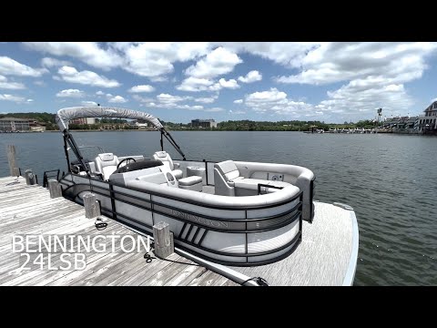 The 2022 Bennington 24LSB Feature & Benefit Review.  Futrell Marine.