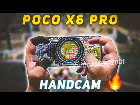 POCO X6 PRO  90 FPS TEST 🔥 WITH FPS METER & HANDCAM BGMI / PUBG #pocox6pro #120fps #handcam