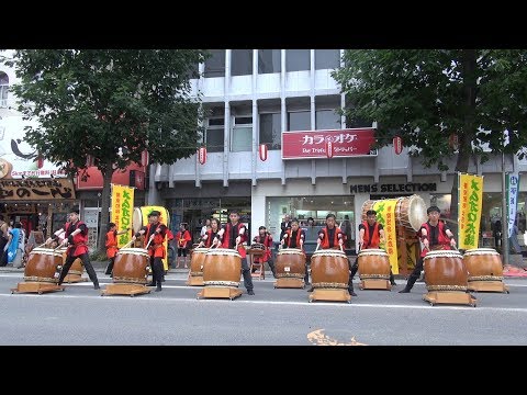 第70回おびひろ平原まつり 芽室町メムオロ太鼓 2017/08/15