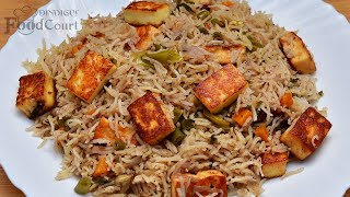 Paneer Pulao Recipe/ Paneer Biryani in Pressure Cooker