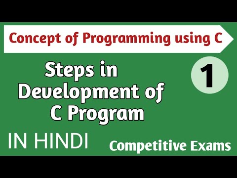 Lec - 1.6 Steps in Development of C Program