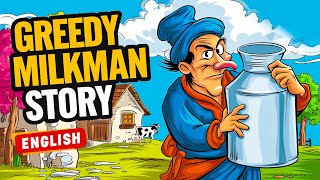 The Greedy Milkman Story in English | Latest Moral Stories | Fairy tales