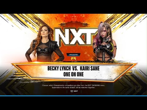 WWE 2K24 AWA Wrestling: Becky lynch vs Kairi Sane