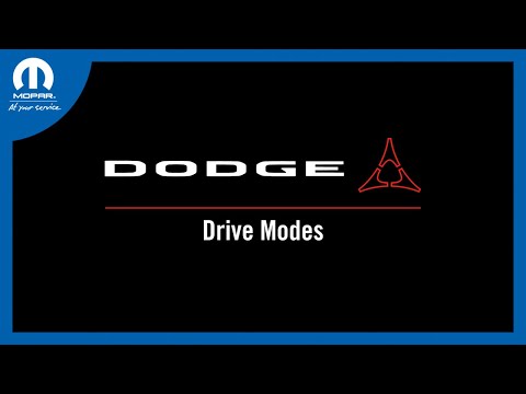 Drive Modes | How To | 2025 Dodge Charger EV