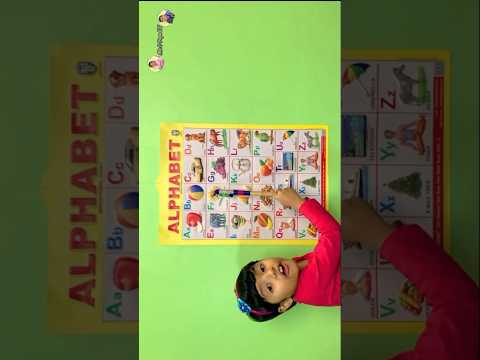 Learning ABC Letters - Alphabet #shorts #abcd #aforapple #alphabet