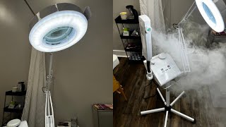 SkinAct Ultra 2-in-1 Facial Steamer with Aroma Therapy plus Mag Lamp | Easy to Clean + Review