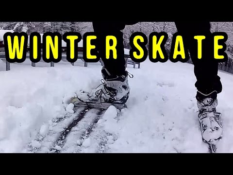 How to Rollerblade on SNOW - Stupid Inline Skating Ep 5