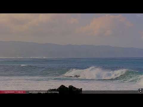 Dec 26, 2024:   XL Wave Forecast = Big Wave Surfing at Historic Waimea Bay, North Shore of Oahu