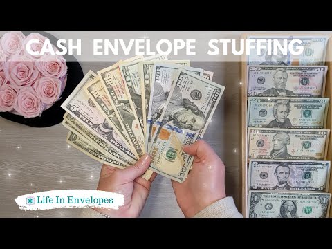 First Cash Stuffing for July / Sinking Funds / Variable Income / Cash Envelopes / Family Budget