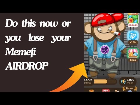 Do this now on Memefi AIRDROP or you lose your hard earned coins/ update on Memefi AIRDROP bot