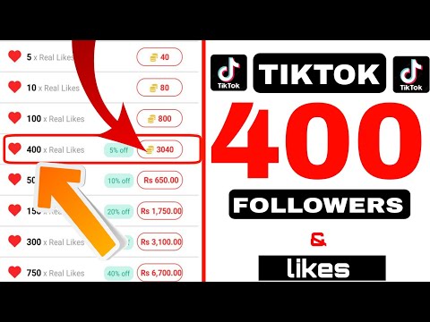 How to get 400 Followers and likes on Tiktok. get more followers on tiktok 2022.