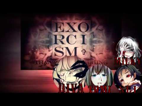 【合唱】 EXORCISM (Creep-P)【3人+1α English Cover Chorus 】