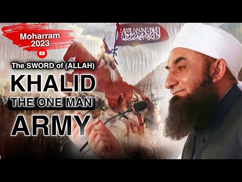 Hazrat Khalid Bin Waleed (R.A)||The sword of Allah|| Bayan byTariq Jameel|| Moharram Bayan #youtube