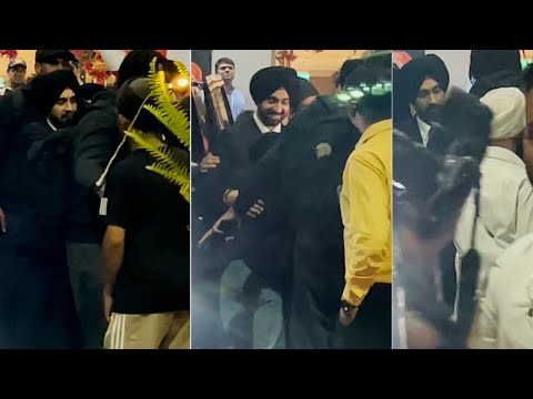 Diljit Dosanjh Returns Mumbai Spotted At Airport | MS shorts