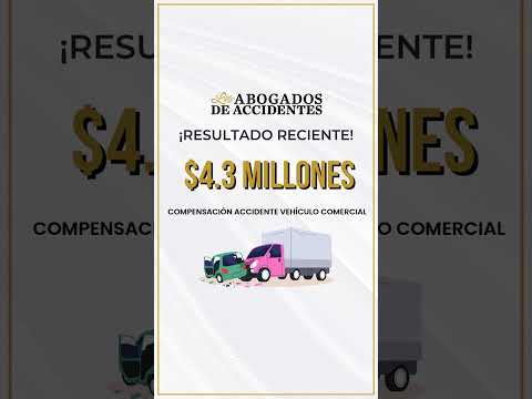 🏅💥¡Caso Ganado por $4.3 millones de compensación en un accidente con un vehículo comercial!