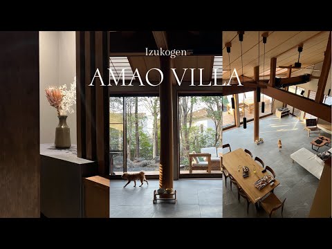 A stylish villa in Japan with a dog｜Travel vlog