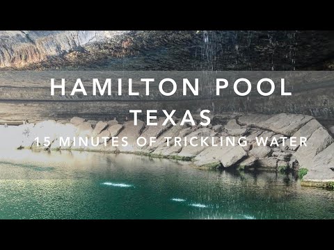 Fast Trickling Water - Hamilton Pool, TX | Relax | Focus | Sleep | Study | Meditate | Spa