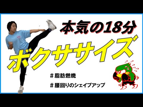 【ボクササイズ】キックメインの有酸素運動でカロリー消費＆ストレス発散🔥