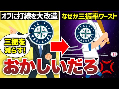 【MLB】マリナーズ打線の皆様、お願いだからもう少し打ってください…【最近のマリナーズの話】