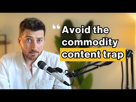 How to Avoid The Commodity Content Trap on Social Media