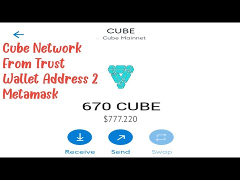 Cube network metamask | How to add cube token to metamask | How to import trust wallet to metamask