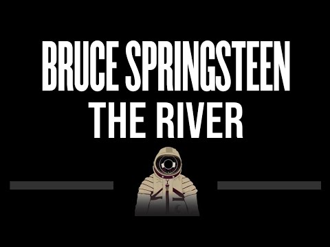 Bruce Springsteen • The River (CC) 🎤 [Karaoke] [Instrumental]