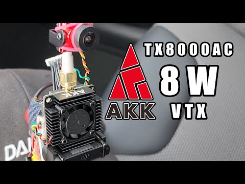 AKK TX8000AC 8W Ultra Wide Band VTX