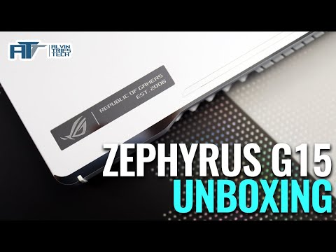 ANLAKI NG BOX! Thin, light, powerful, stylish - ROG Zephyrus G15 GA503 unboxing, accessories & more!