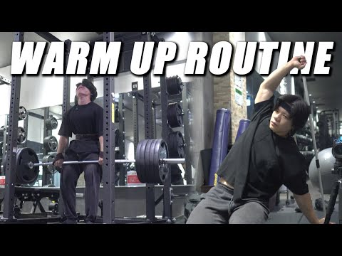 Full Back Workout | 怪我をしないための筋トレ前のストレッチ