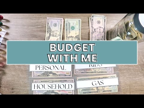 BUDGET WITH ME | CASH STUFFING