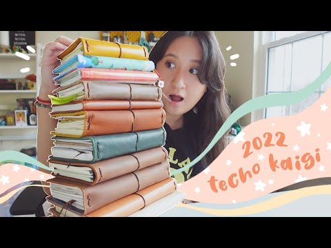 2022 techo kaigi // all the planners and journals i'm using this year!