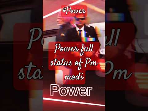 Pm modi powerful status #viral video #trending #power