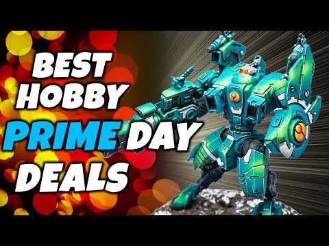 The BEST AMAZON PRIME DAY Miniature Painting and Hobby Deals YOU Should pick up!