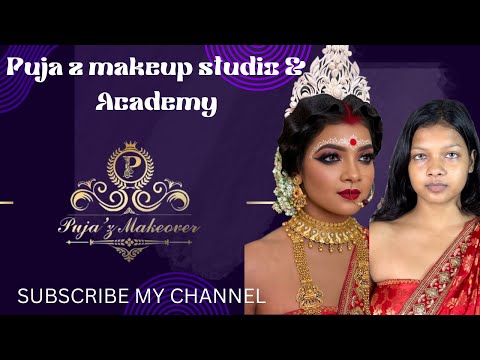 Bengali bridal makeup makeup tutorial makeup,makeup wala,makeup video,makeup makeup