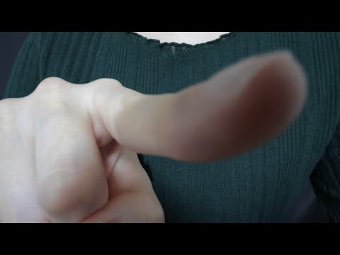 ASMR バブルの音🫧 ＋ 目で追うと眠くなるフィンガームーブメント (画面暗め)