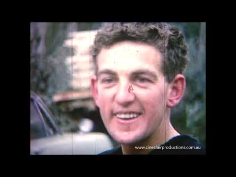 Early film of Sun Cycling Tour mid 1960s