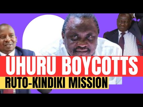 KINDIKI Under PRESSURE As UHURU KENYATTA Boycotts HANDOVER DEAL - WAHOME THUKU Reveals