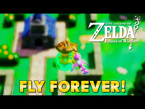 How to INFINITE FLY in Zelda Echoes of Wisdom!