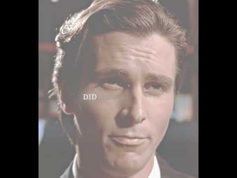 "Did you know I'm UTTERLY Insane" - (Patrick Bateman x Dexter) Edit | lice Deejay - Better Off Alone