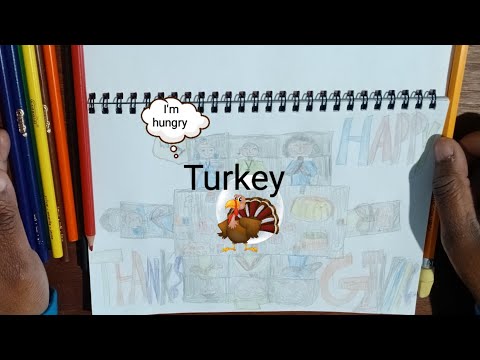 GIVE THANKS with this EASY Thanksgiving Family Drawing Tutorial!