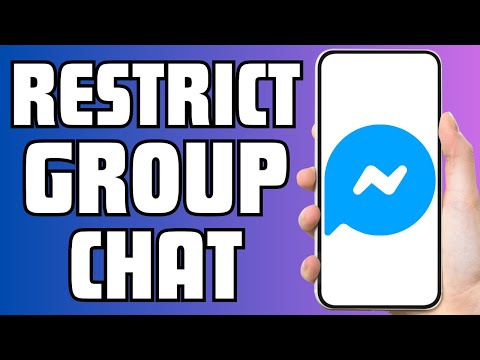 How to Restrict Group Chat in Messenger 2024