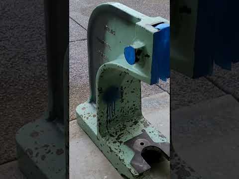 rebuilding a 12 ton Atlas arbor press and stand