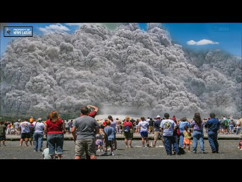 Horrible Today: Seconds" Yellowstone Volcano Powerful Eruption Recorded Live, Threatening Millions