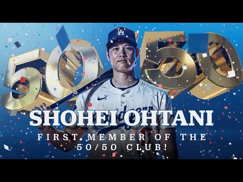 Shohei Ohtani Makes History - 50/50 Club