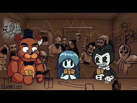 Indie Horror Night - (Pasta Night but Freddy, Spooky, and Bendy sing it)