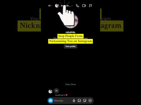 Stop People from Nicknaming You on Instagram #howto #instagram