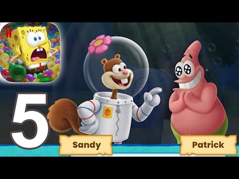 SpongeBob: Bubble Pop NETFLIX Gameplay Walkthrough Part 4 (iOS Android)