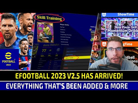 [TTB] EFOOTBALL 2023 V2.5 HAS ARRIVED! - LET'S GO OVER ALL THE NEW FEATURES AND MORE!